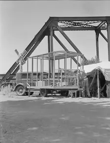 Mobile housing--a trend, California, 1935. Creator: Dorothea Lange