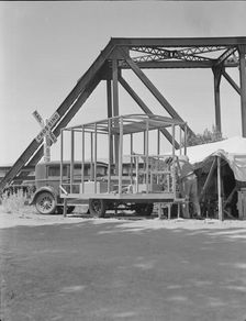 Mobile housing--a trend, California, 1935. Creator: Dorothea Lange
