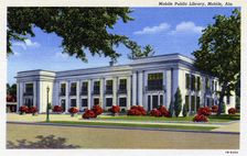 Mobile Public Library, Mobile, Alabama, USA, 1941