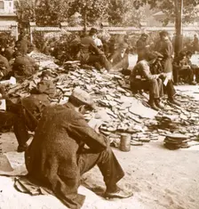Mobilisation, Paris barracks, c1914