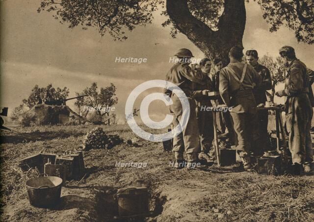 'Mobility and Fire Power in Italy', 1943-44. Artist: Unknown.