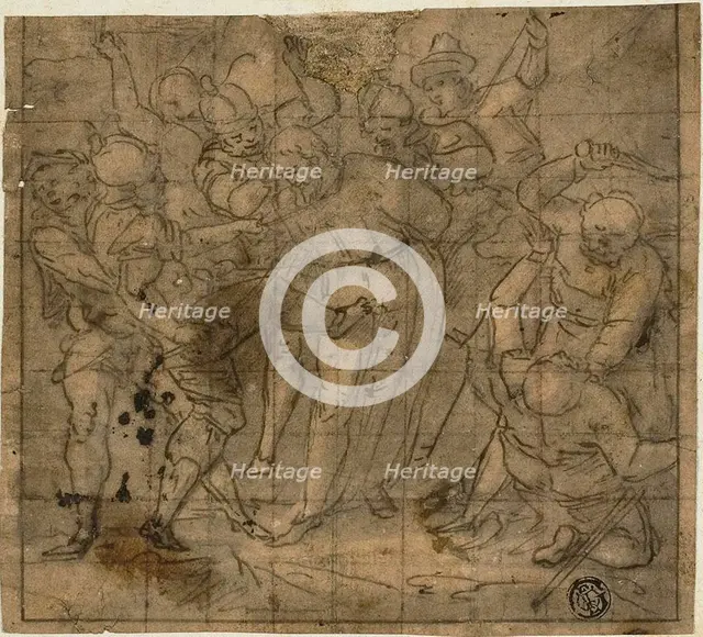 Mocking of Christ, 1562. Creator: Unknown.