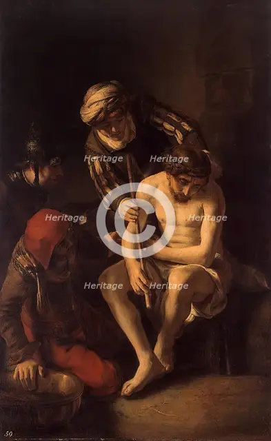 Mocking of Christ, 1650. Creator: Rembrandt Harmensz van Rijn.