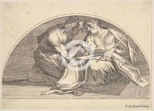 Mocking of Christ, 1680-1743. Creator: Robert van Audenaerde.