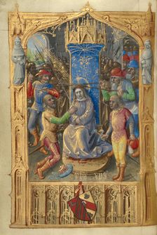 Mocking of Christ; Poncher Hours, about 1500. Creator: Master of Cardinal Bourbon