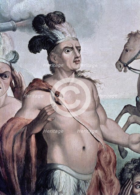 Moctezuma II (1466-1520), Aztec emperor.