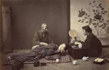 Mode of Massage, 1866-1867. Creator: Felice Beato