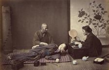 Mode of Massage, 1866-1867. Creator: Felice Beato
