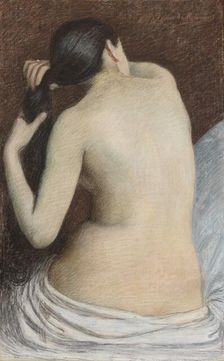 Model, 1875-1889. Creator: Pierre Puvis de Chavannes