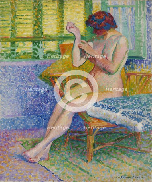 Model, 1900-1909. Creator: Henri-Edmond Cross.