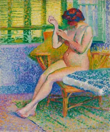 Model, 1900-1909. Creator: Henri-Edmond Cross