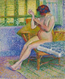 Model, 1900-1909. Creator: Henri-Edmond Cross