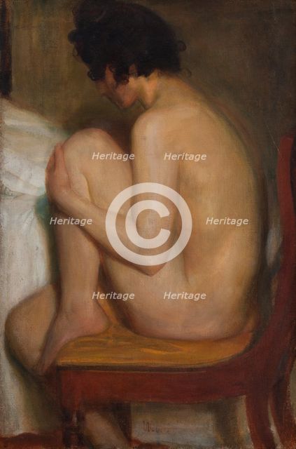 Model, 1901. Creator: Wojciech Weiss.