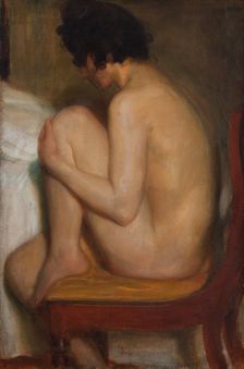 Model, 1901. Creator: Wojciech Weiss
