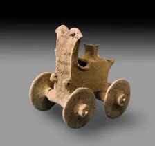 Model chariot, c3rd millennium BC
