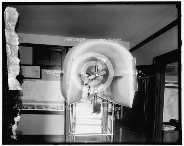 Model airplane, between 1910 and 1920. Creator: Harris & Ewing.