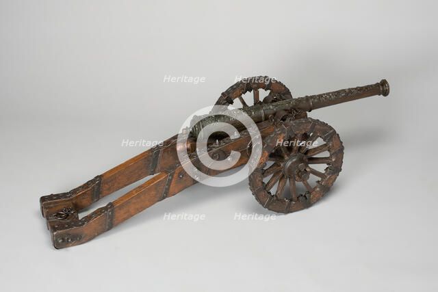 Model Artillery with Field Carriage, France, 1580/1600. Creator: Master Dodemont of Normandy.