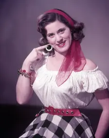 Model as gypsy, c1955. Creator: Arthur Charles Kirby Ware