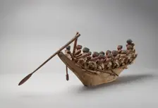 Model boat, IXth Dynast, c2125 - c2080 BC