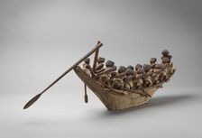 Model boat, IXth Dynast, c2125 - c2080 BC