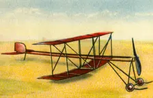 Model biplane, 1932. Creator: Unknown