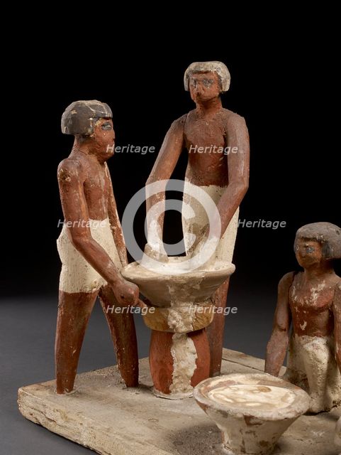 Model brewery, XIIth Dynasty, (c1940 BC-c1755 BC). Artist: Unknown.