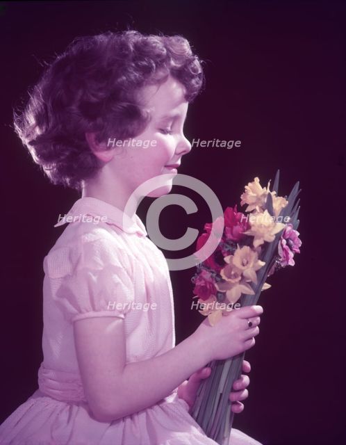 Model Glynis Long, c1955. Creator: Arthur Charles Kirby Ware.