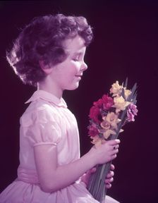 Model Glynis Long, c1955. Creator: Arthur Charles Kirby Ware