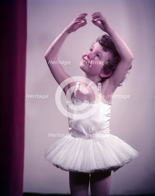 Model Glynis Long, c1955. Creator: Arthur Charles Kirby Ware.