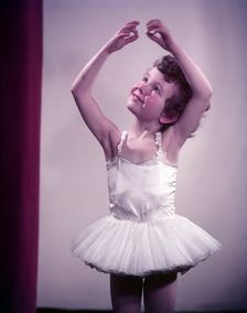 Model Glynis Long, c1955. Creator: Arthur Charles Kirby Ware