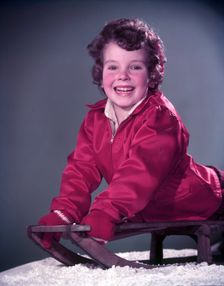 Model Glynis Long, c1955. Creator: Arthur Charles Kirby Ware