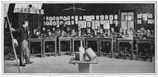 Model drawing at a Higher Grade school, London, c1900 (1901)