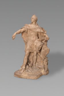 Model for a Statue of Louis XV, 1746/48. Creator: Jean-Baptiste Lemoyne the Younger