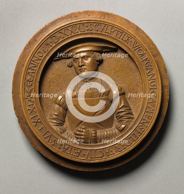 Model for a Portrait Medal of Wolfgang Gamensfelder at Age 19, 1531. Creator: Master of Gamensfelder (German).