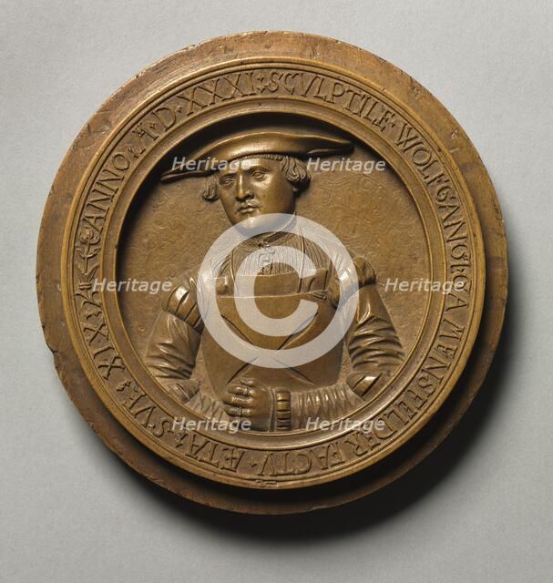 Model for a Portrait Medal of Wolfgang Gamensfelder at Age 19, 1531. Creator: Master of Gamensfelder (German).