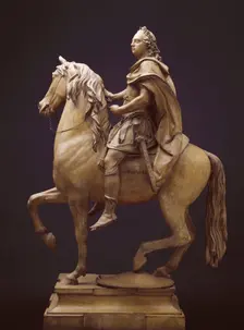 Model for an Equestrian Statue of King George III, 1769. Creator: Agostino Carlini