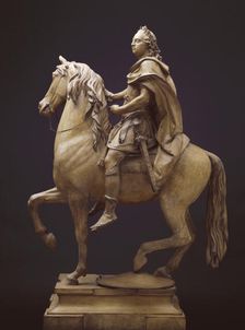 Model for an Equestrian Statue of King George III, 1769. Creator: Agostino Carlini