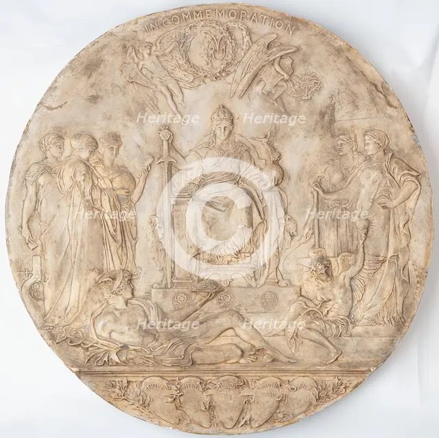 Model for Jubilee Medal, 1887. Creator: Frederic Leighton.