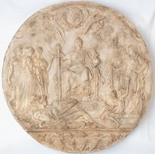 Model for Jubilee Medal, 1887. Creator: Frederic Leighton