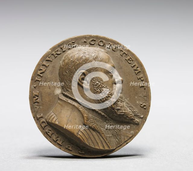 Model for the Obverse of the Medal of Son of Martin III Geuder, c. 1535-1540. Creator: Matthes Gebel (German, c. 1500-1574).