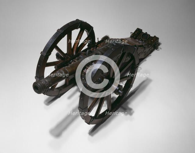 Model Field Cannon (Serpentine), Vienna, 1595. Creator: Hans Reischperger.