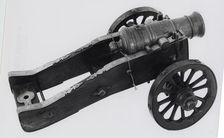 Model Howitzer with Carriage, Italy, 1804. Creator: Antonio Perelli