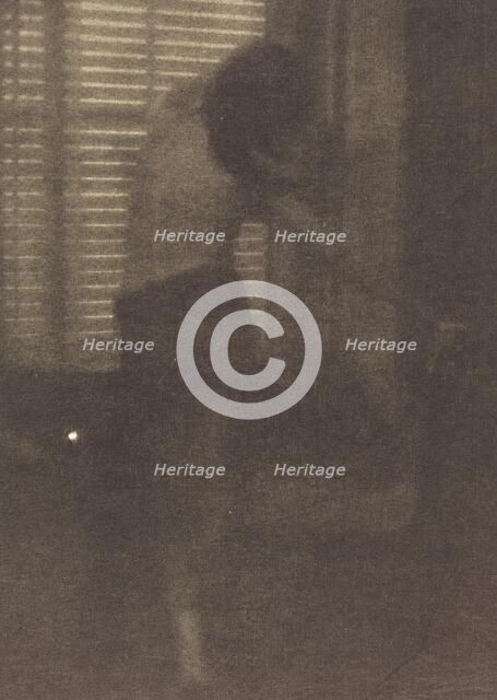 Model in New York Studio, c.1915. Creator: Clarence H White.