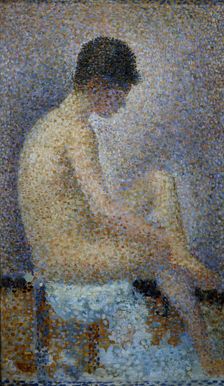 Model in profile, 1887