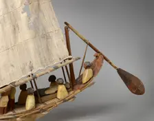 Model of a boat, Middle Kingdom, c1975- 1640 BC