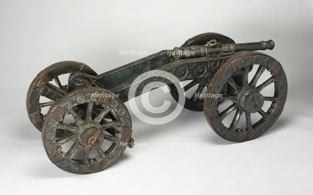 Model of a Bronze Field Cannon, Austria, late 17th century, possibly late 18th century. Creator: Unknown.