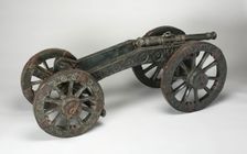 Model of a Bronze Field Cannon, Austria, late 17th century, possibly late 18th century. Creator: Unknown