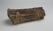 Model of a Coffin with Figures, Han dynasty or earlier, 500 B.C. to 220 A.D. Creator: Unknown