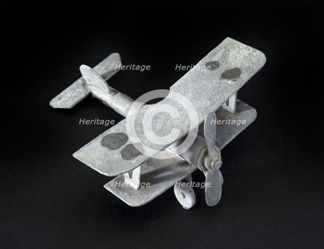 Model of a French aircraft, First World War, 1914-1919. Creator: Unknown.