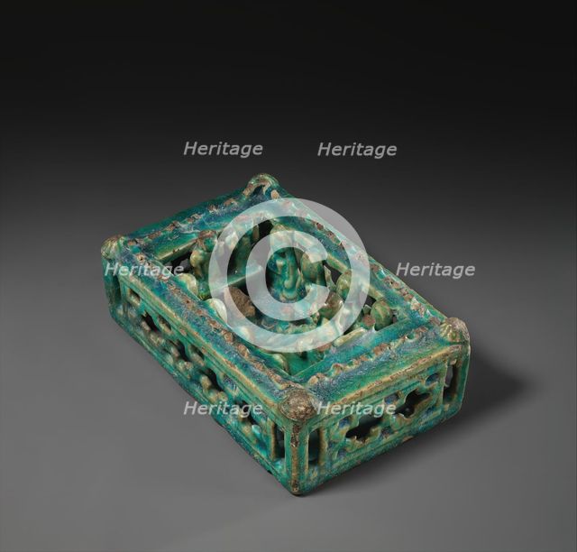Model of a House with Festive Scene, Iran, 12th-early 13th century. Creator: Unknown.